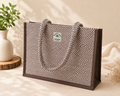 Women's Cotton Tote Handbag with Zipper | Large Office Shoulder Bag | Reusable Shopping & College Carry Bag | Daily Use Fashion Tote