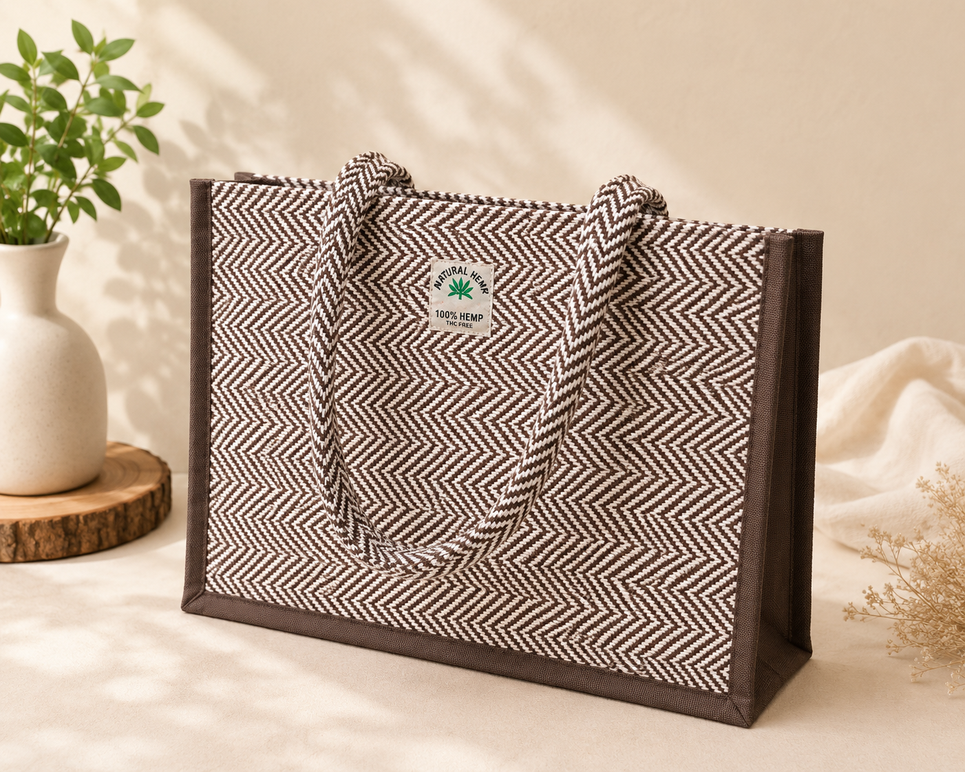 Women's Cotton Tote Handbag with Zipper | Large Office Shoulder Bag | Reusable Shopping & College Carry Bag | Daily Use Fashion Tote
